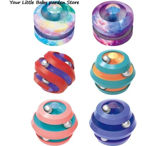NEW Creative Deformation Antistress Hand Fidget Spinner Fingertip Anti-stress Spiner Fun Bead Office Pinball Track Top Toys