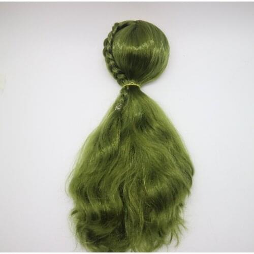 RBL doll scalp suitable for blyth green hair 0605