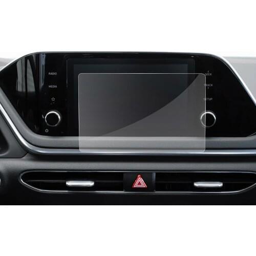 RUIYA For Sonata VIII 2020 8 Inch Car Navigation Touch Center PET Screen Protector Auto Interior Accessories 195*122MM