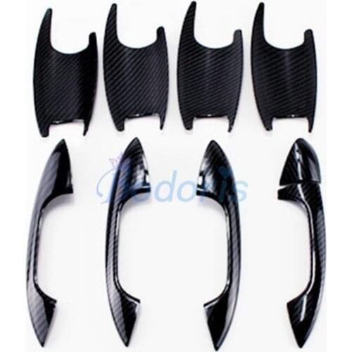 For LHD Mercedes Benz E Class W213 2016 2017 2018 Car handle Protective Cover Door Handle Outer Bowls Moulding Trim Accessories