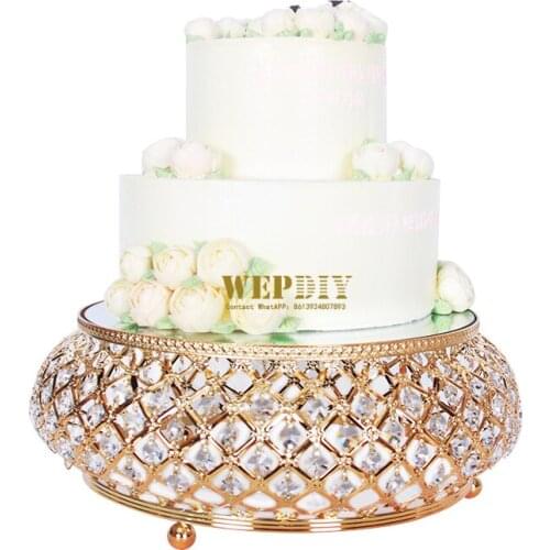 Gold Metal cake stand & cupcake tray lace edge cake tools home decoration dessert table party