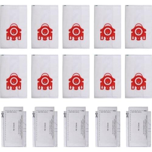 20x Dust Bag Vacuum Cleaner Filter Bag for Miele FJM Air Clean Vacuum Cleaner