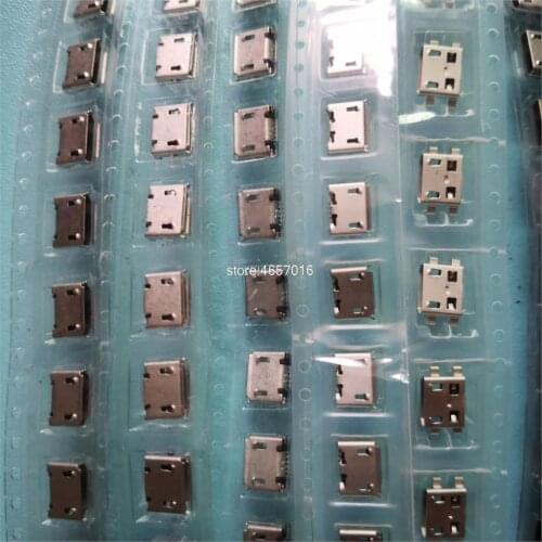 120pcs 10pcs each for 12 kind Micro USB 5Pin jack tail socket micro usb Connector port sockect for samsung Lenovo Huawei ZTE HTC