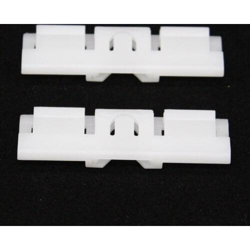 2pcs White Nylon Windshield-Side Molding Pad Clips Clamp for Toyota Lexus LX570 7554860021