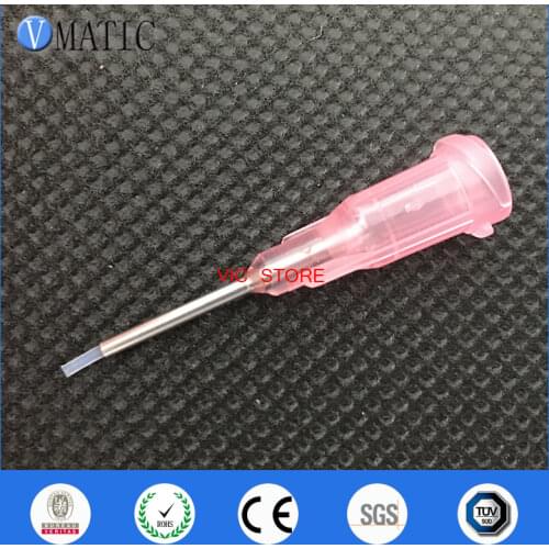 2021 High Quality 100Pcs 25G 0.5'' TEF Lined Dispenser Needle Tips Dispensing Needle Tips 1/2 Inch
