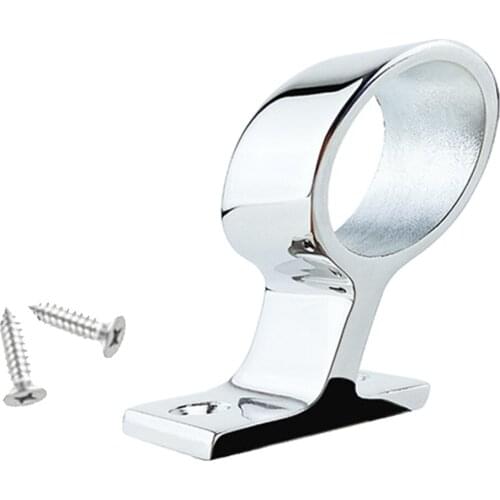 22mm Stainless Steel Marine Hand Rail Fitting Middle Stanchion Boat Yatcht