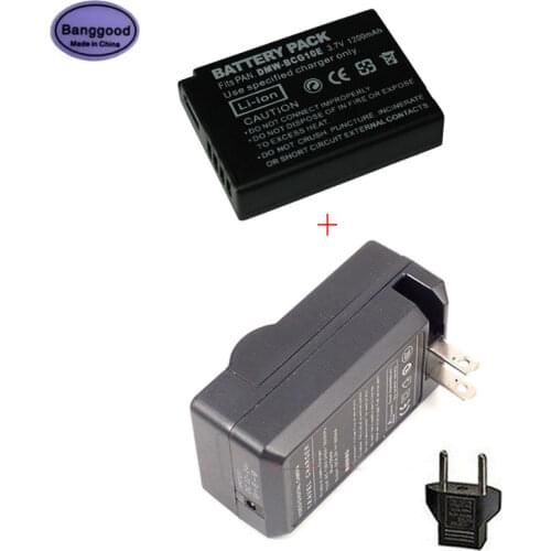 Banggood 3.7V 1200mAh DMW-BCG10E Camera Battery For Panasonic Lumix DMW-BCG10 DMW BCG10 BCG10E DMC-TZ8 DMC-TZ10 DMC-TZ18 DMCTZ19