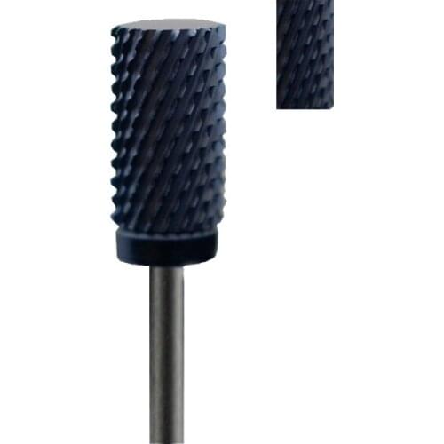 Black Ceramic Nail Drill Bit - Large Barrel Bit XC