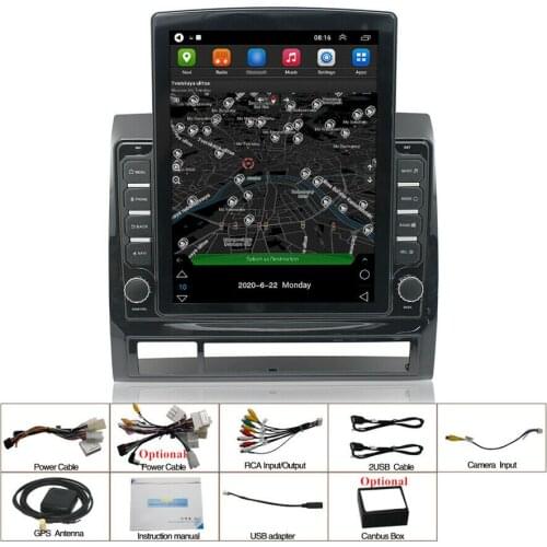 For 2005-13 Toyota Tacoma 1pc 9.7 Inch Android 10.1 Car Stereo Radio Multimedia Video Player Wifi GPS Navigation Head Unit Parts