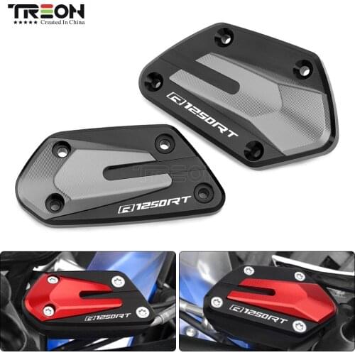 For BMW R1250RT R 1250 RT 2018 2019 2020 Motorcycle CNC Aluminum Front Brake Clutch Fluid Reservoir Cover Cap With R1250RT LOGO