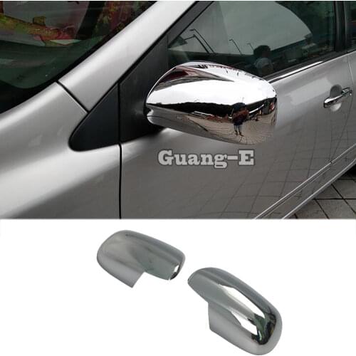 For Toyota Corolla Altis 2008 2009 2010 2011 2012 2013 ABS Chrome Car Stick Rear View Rearview Side Glass Mirror Trim Frame 2pcs