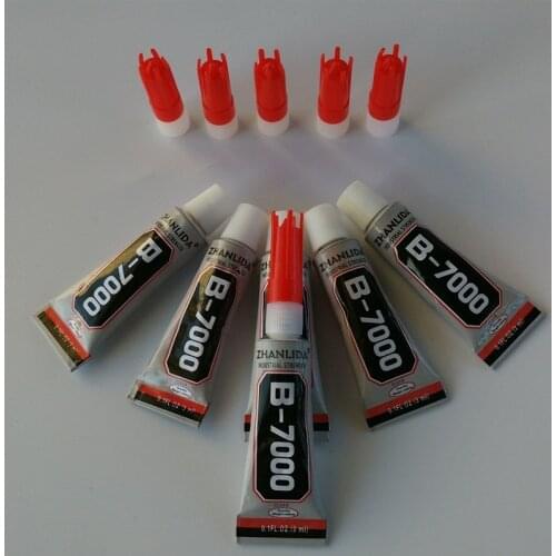 200Pcs/Lot 3ML B7000 Glue For Cell Phone Adhesive Epoxy Resin Diy Crystals Rhinestones Wholesale Free Shipping