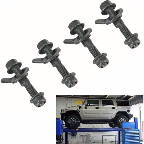 Wheel Alignment Cam Bolts 5pcs 12mm Vehicles Steel Four Wheel Alignment Adjustable Camber Kit Cam Bolt Army Green Steel