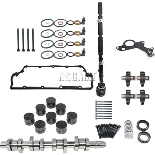 AP01 CamShaft & Rocker Arm Kit w/ Wiring Harness for Audi A3 A4 Seat Skoda VW Jetta Golf Passat Diesel 1.9 2.0 TDI 038109101AH