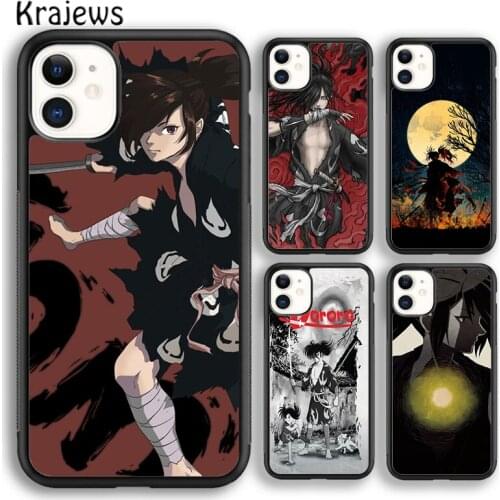 Krajews Dororo Anime Soft Phone Case Cover For iPhone 5 SE 6s 7 8 plus X XR XS 11 12 pro max Samsung Galaxy S8 S9 S10