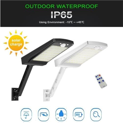 Outdoor Solar Sensor Security light 56 LEDs Flood Light Spot Lamp Energy Saving Lights for Garden Decoration