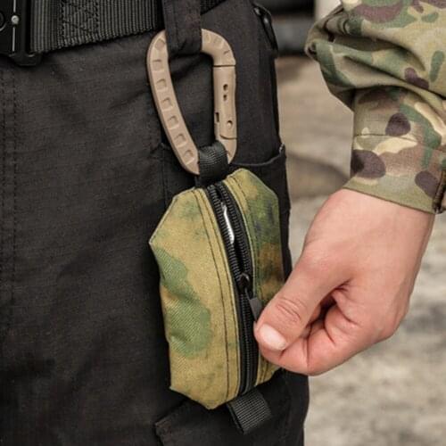 Oxford Outdoor Molle Pouch Holder Portable Travel Zipper Hunting Case Bag S/M/L Multi Tool Tactical Running EDC Tool Storage Bag