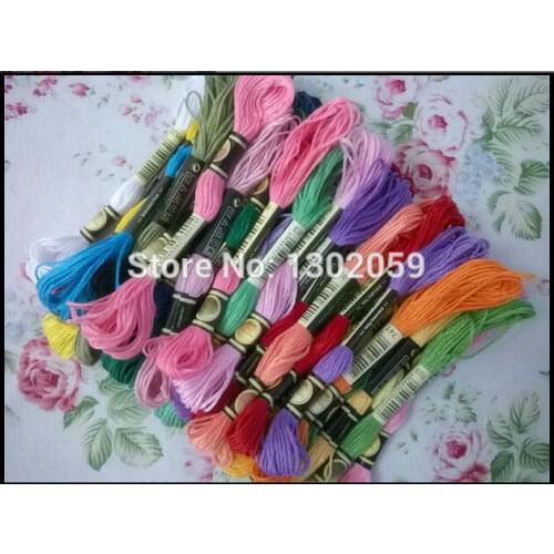 Available Cotton Choose Any Thread Number Cross Stitch Thread Yarn Floss--50 Pcs Of Thread--Fast Shipping