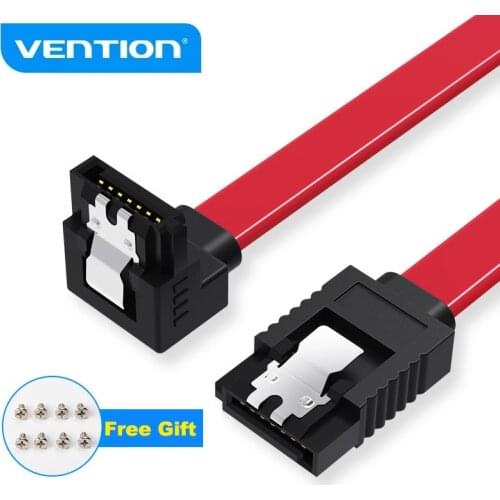 Vention Sata 3.0 Cable SSD HDD 2.5 Sata lll Straight Right Angle Hard Disk Drive Connection Cable For ASUS Gigabyte Hard drive
