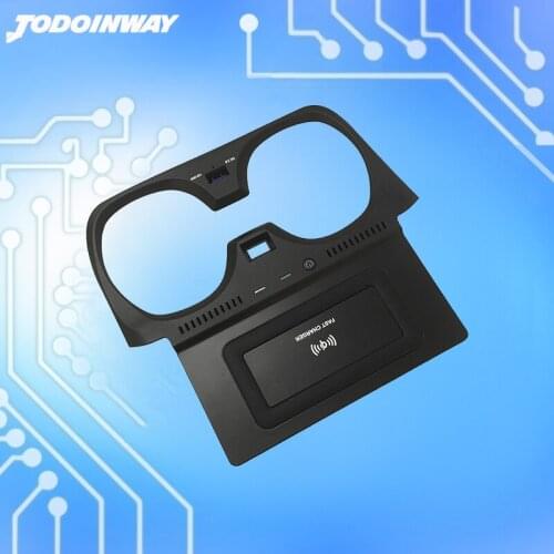 Phone charger for bmw 3 Series G20 G28 2019 2020 wireless charging board center console power adapter for iphone 11 fast charge