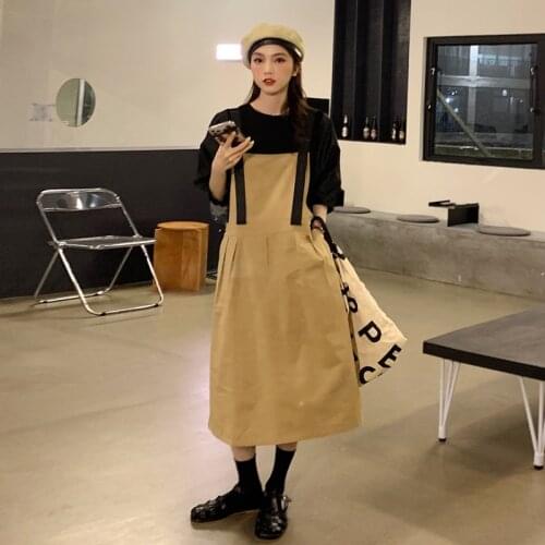 Maxi Dresses for Women Sling Skirt Female Summer New Style Dress Design Sense Niche Loose Waist Temperament Long Skirt