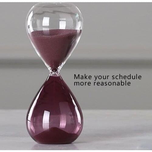 15minutes Timer Hand-blown Timer Clock Magnetic Glass Sandglass Ampulheta Crafts Sand Clock Hourglass