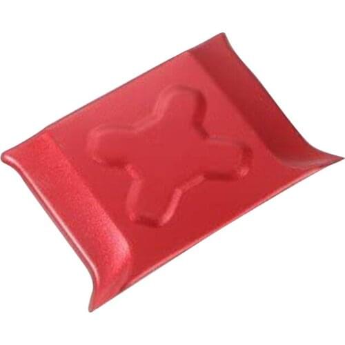 ABS Red Air Vent Trim Cover Cover Interior Accessories Parts for Jeep Renegade 2016 UP