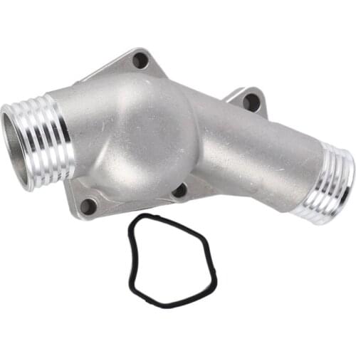 Aluminium Engine Coolant Thermostat Cover Housing Water Flange For for BMW M3 Z3 E34 E36 11531722531 11531740437
