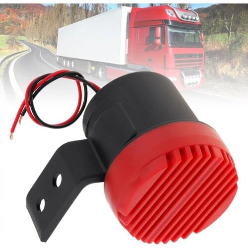 12V - 24V Reverse Accessories Beeper Horn Vehicle Auto Warning Back Up Car Reversing Alarm Speaker Buzzer Siren with Wire