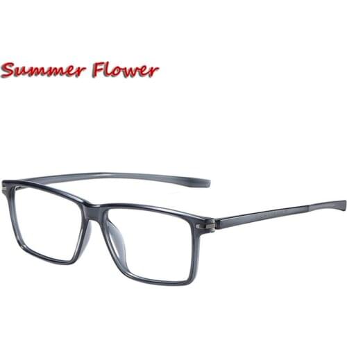 Chashma Sport Style Trend Eyeglasses Frames Men TR90 Flexible Light Football Myopia Glasses Optical Basketball Spectacles