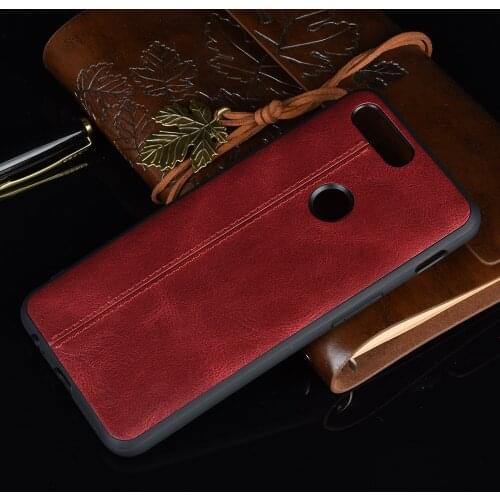 OnePlus 5T Case One Plus 5T Suture Calfskin Soft Edge PU Leather Hard Phone Bag Cover For OnePlus 5T 1+5T Back Case