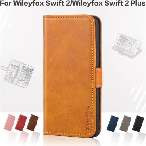 Flip Cover For Wileyfox Swift 2 Business Case Leather Luxury With Magnet Wallet Case For Wileyfox Swift 2 Plus Phone Cover