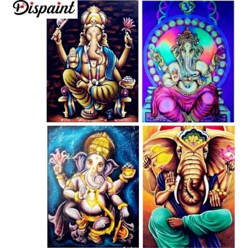 Dispaint 3D Diamond Painting "Religious figure" DIY Full Rhinestones Drill Cross-stitch Kits Square Round Diamond Embroidery