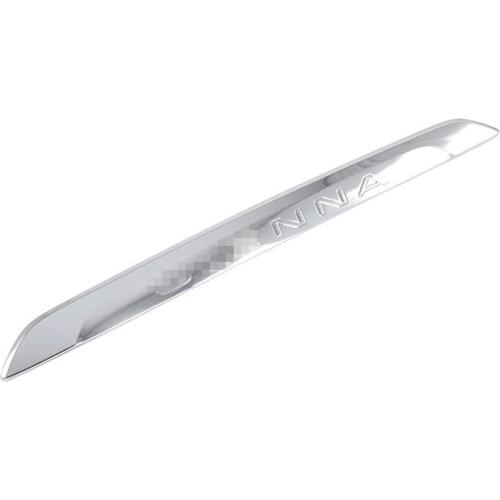 Car Trunk Door Lid Moudling Decal Cover Trim Sticker ABS Fit For 2013-2020 Toyota sienna Car Styling