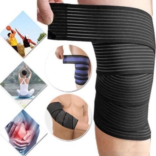 1Pc Elastic Breathable Sports Adjustable Bandage Wrist Knee Ankle Elbow Calf Arm Band Brace Support Wrap