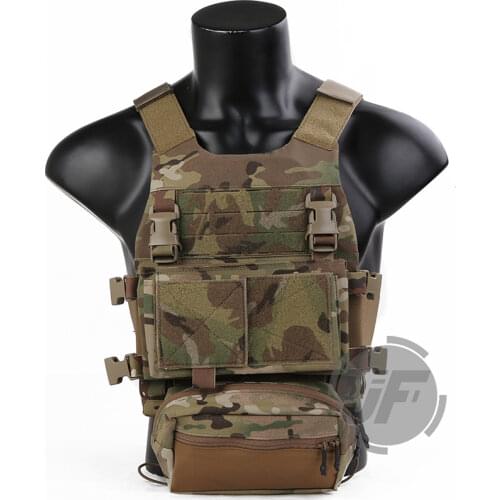 Emerson Tactical FCS Slicker Plate Carrier Multi-Purpose Elastic Cummerbund Sack Pouch Micro Fight Chassis Vest