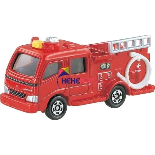 Car Model Takara Tomy Tomica No.41 654544 Morita Fire Engine Type CD I Diecast Truck Popular Metallic Toy 1:74 Miniature Dolls