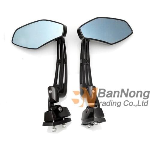 Motorcycle Modified Rearview Mirror Fits For R6 R1/GSXR600 750 1000 GSX1300R Hayabusa/ZX-6R 636 ZX-10R ZX-12R/CBR600 F5 CBR1000