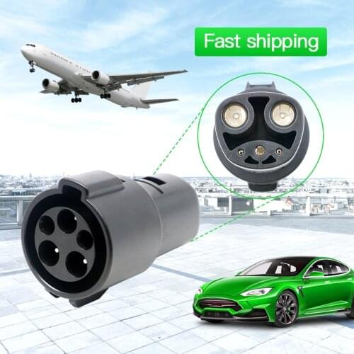 EV Charger Adapter New SAE J1772 Charging Adapter for Tesla Protable Easy Install