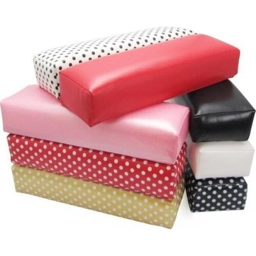 10pcs mix colour soft Nail Art Hand Holder Cushion Pillow Nail Arm Rest Manicure Tools Comfortable Pratical Nail Art Equipment