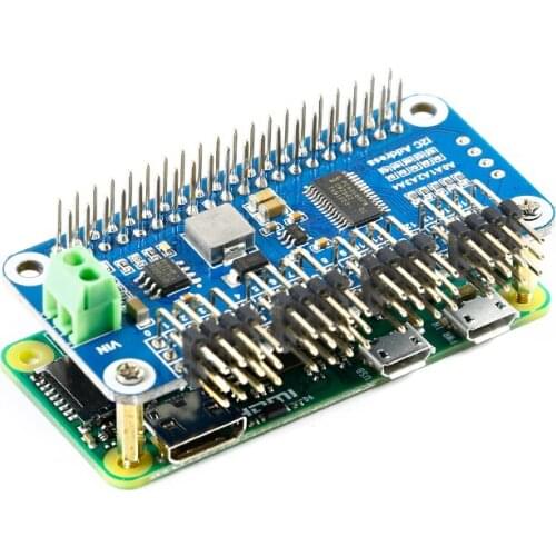 Raspberry Pi 4 Servo Driver Board 16 Channels 12-bit Resolution I2C Interface Straight Pin Version for Jetson Nano/Raspberry Pi