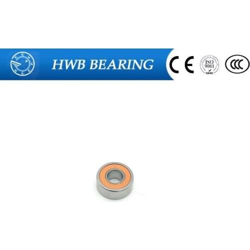 10pc Mr84rs Bearing 4*8*3 Mm Miniature Mr84-2rs Ball Bearings Rs Mr84 2rs With Orange Sealed