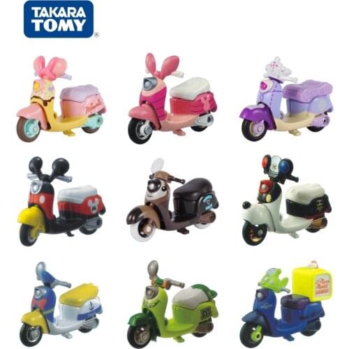 TAKARA TOMY TOMICA Mini Cartoon Motorcycle Metal Diecast Alloy Die-Cast Vehicles Playset Model Car for Children Gift