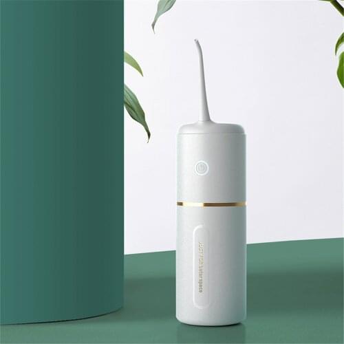 Oral Care 280Ml Water Flosser Oral Irrigator USB Rechargeable Portable Dental Water Jet Water Tank Waterproof Teeth Cleaner