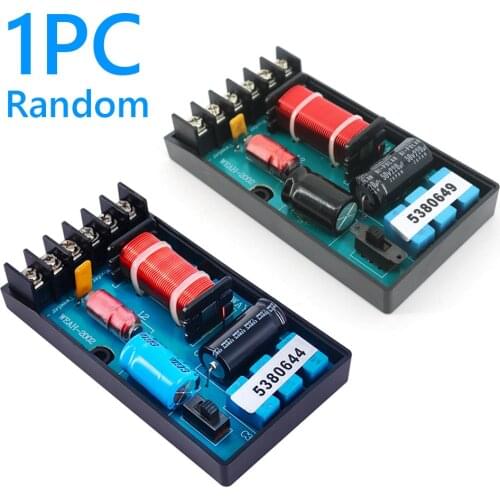 WEAH-2002 120W 2 Way Crossover Speaker Frequency Divider DIY Car Audio Loudspeaker Speakers Crossover Filter 55 Hz-20000 Hz