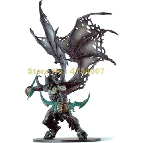 Wow black illidan action figure model 29cm Toy