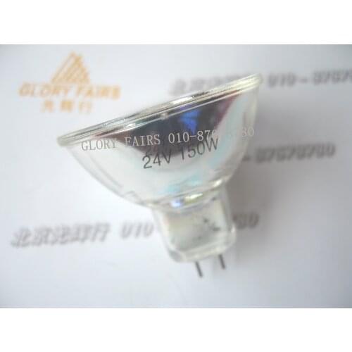 YNZM 24V 150W MR16 Halo Halogen bulb,endoscopic and microscope cold light source,24V150W projector lamp