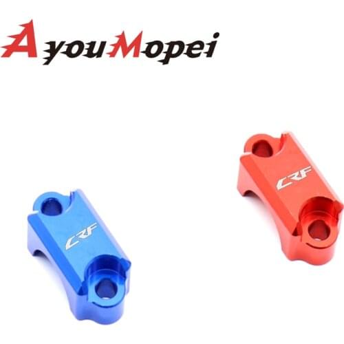 Brake Master Cylinder Clamp For HONDA CRF250R CRF 450R 250X 450X 250L 150R 230F 250M CRF450X Motorcycle Handle Bar Clamp Cover