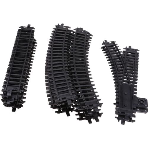 1/87 HO Plastic Model Railway Toy Scenery Straight / Curved Layout