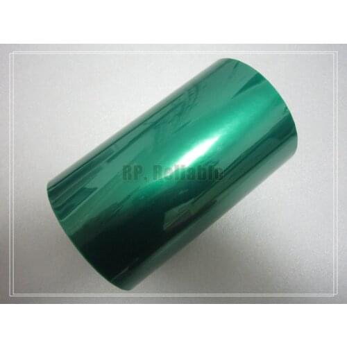 1x 150mm*33 meters*0.06mm High Temperature Withstand Adhesive PET Green Mask Tape PCB Soldering, Plating, Protecting